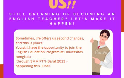 One Door Closed, Another Opens – Join Us Through SMM PTN-Barat!