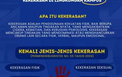 PENDIDIKAN BAHASA INGGRIS UNIVERSITAS BENGKULU CEGAH & LAWAN KEKERAS DI LINGKUNGAN KAMPUS