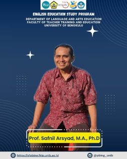 Prof. SAFNIL ARSYAD, M.A., Ph.D.