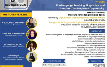 Call for Papers: 2nd INSEOLETA & 6th ICOTEL 2025 on AI in Language Teaching, Linguistics, and Literature