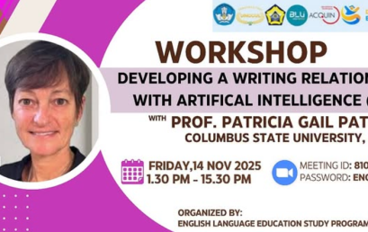 Integrating Artificial Intelligence into Academic Writing: A Workshop by English Education Study Program, Universitas Bengkulu