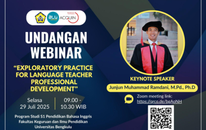 Public Lecture on Exploratory Practice for Language Teacher Professional Development