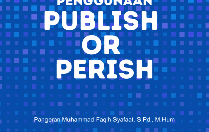 Buku Panduan Penggunaan Software Publish or Perish