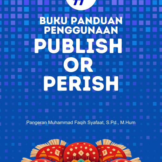 Buku Panduan Penggunaan Software Publish or Perish