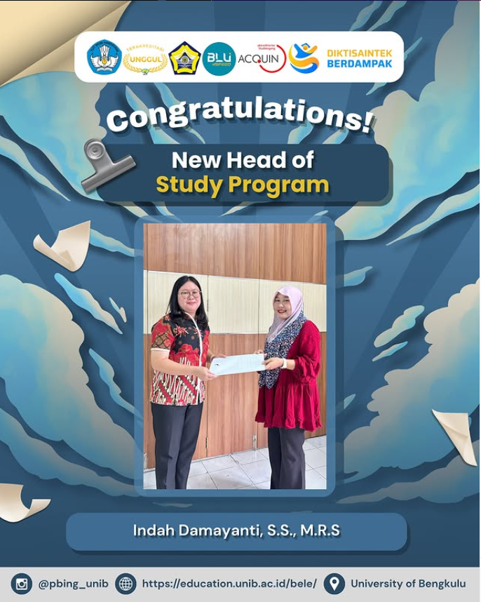 New Head Of Study Program