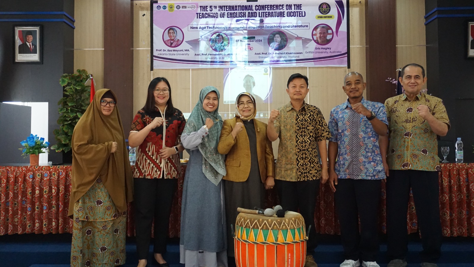 5th International Conference on the Teaching of English and Literature (ICOTEL) Successfully Held at Universitas Bengkulu