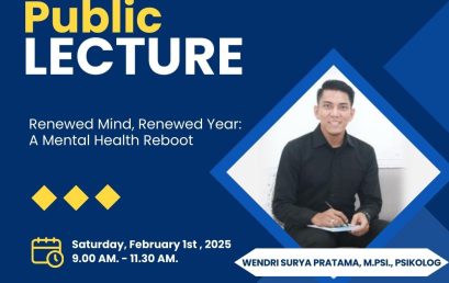 Fortcoming Public Lecture