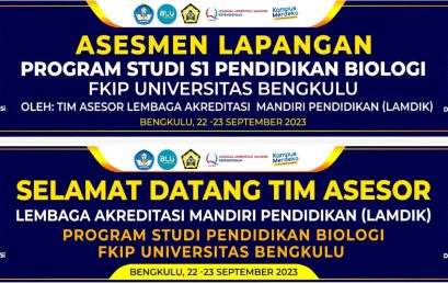 Visitasi Lapangan Program Studi Pendidikan Biologi (22 & 23 September 2023)